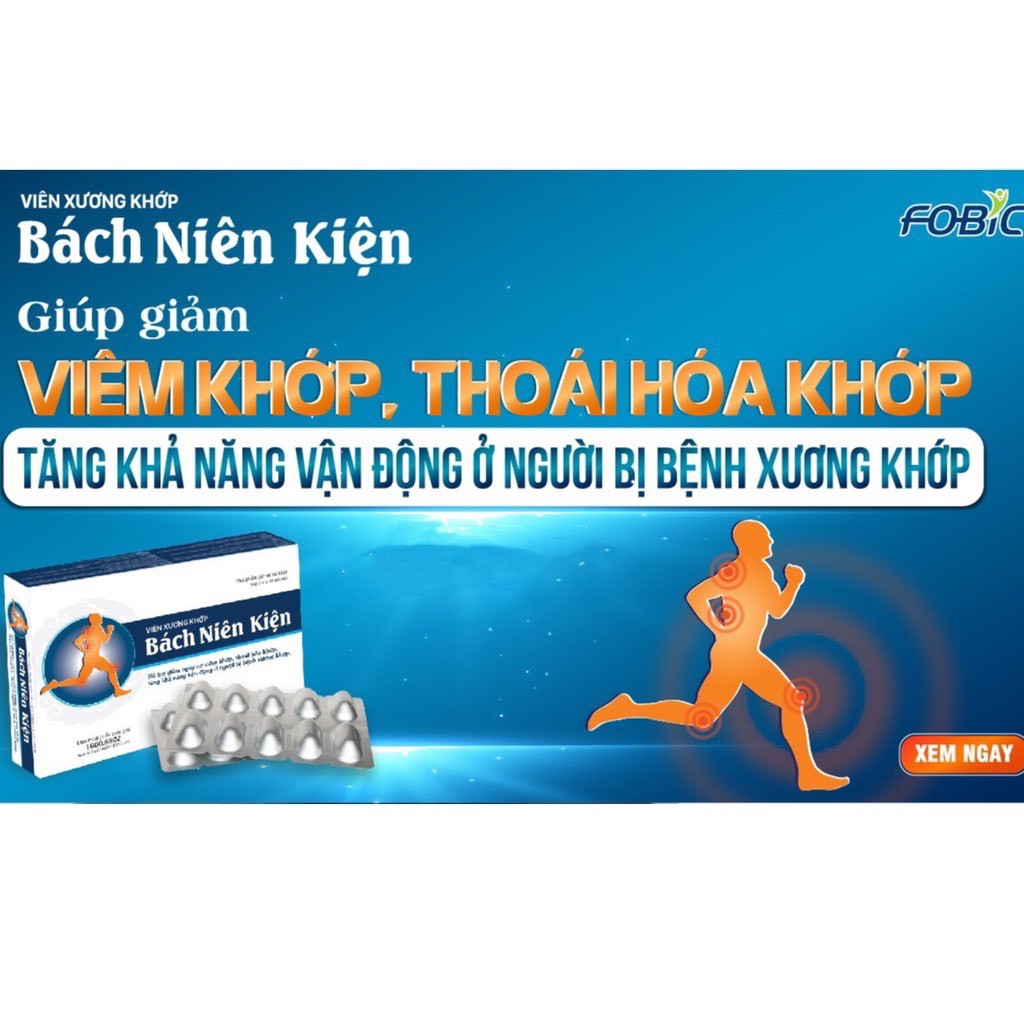 Bách Niên Kiện - Giúp Giảm Viêm & Đau Nhức Xương Khớp