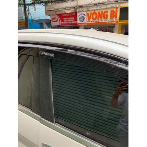 Vè che mưa Xpander, Xpander Cross 2018-2022 , chỉ innox sáng bóng