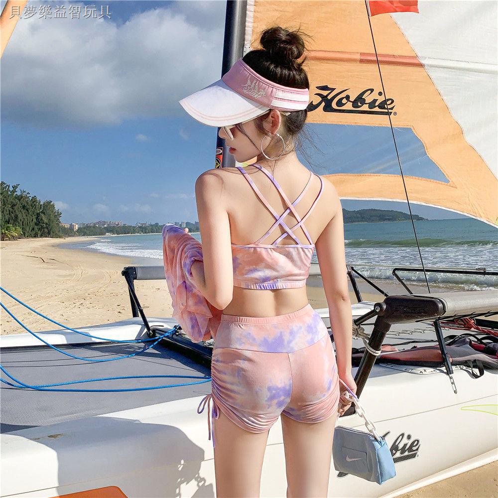 Bộ Đồ Bơi Ba Mảnh Dáng Ôm Phong Cách Thể Thao Hàn Quốc Cao Cấp | BigBuy360 - bigbuy360.vn