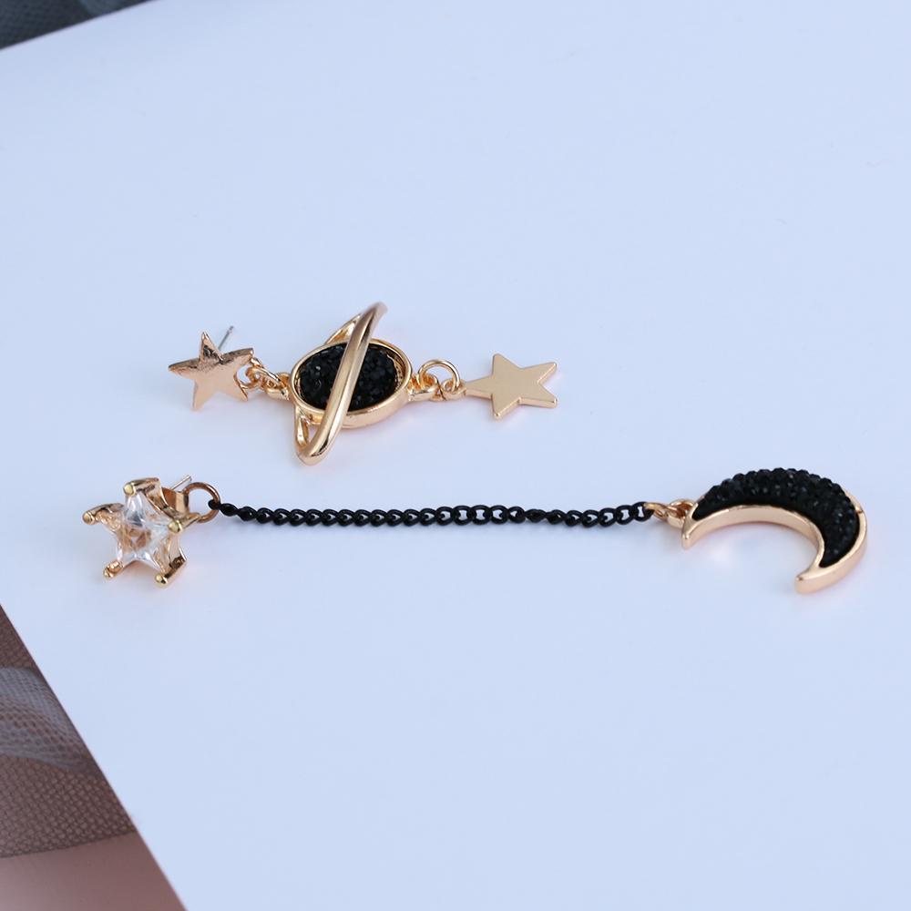 1 Đôi Bông Tai Dài Không Đối Xứng Thời Trang Dành Cho Nữ