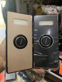 Ốp lưng samsung note 8 mặt nhôm có iring