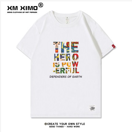 Áo thun ngắn tay XM XIMO in hình "The Hero" áo phông (XIMO)