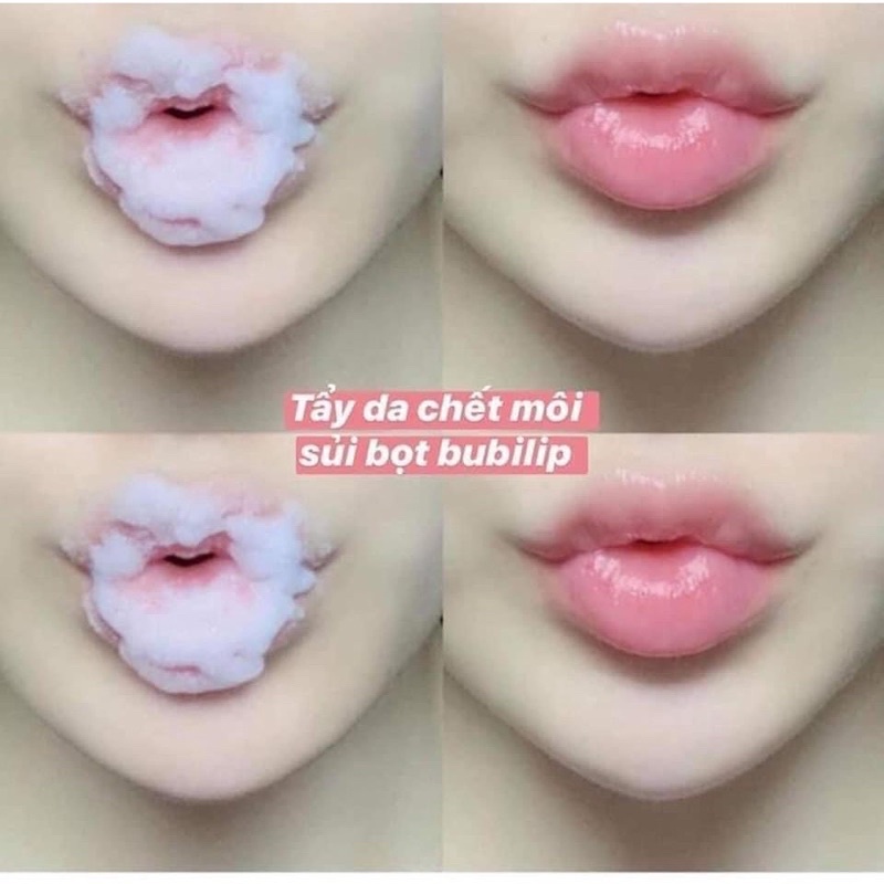 Gel tẩy tế bào chết cho môi Bubi Bubi Bubble Lip Scrub lọ 10ml - CO099