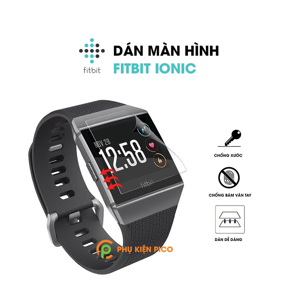 Dán màn hình đồng hồ Fitbit Ionic PPF cao cấp dẻo trong suốt