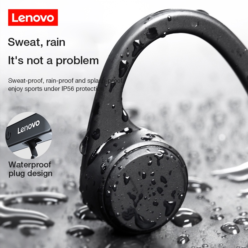Tai nghe Bluetooth LENOVO X4 truyền âm qua xương chống thấm nước chất lượng cao