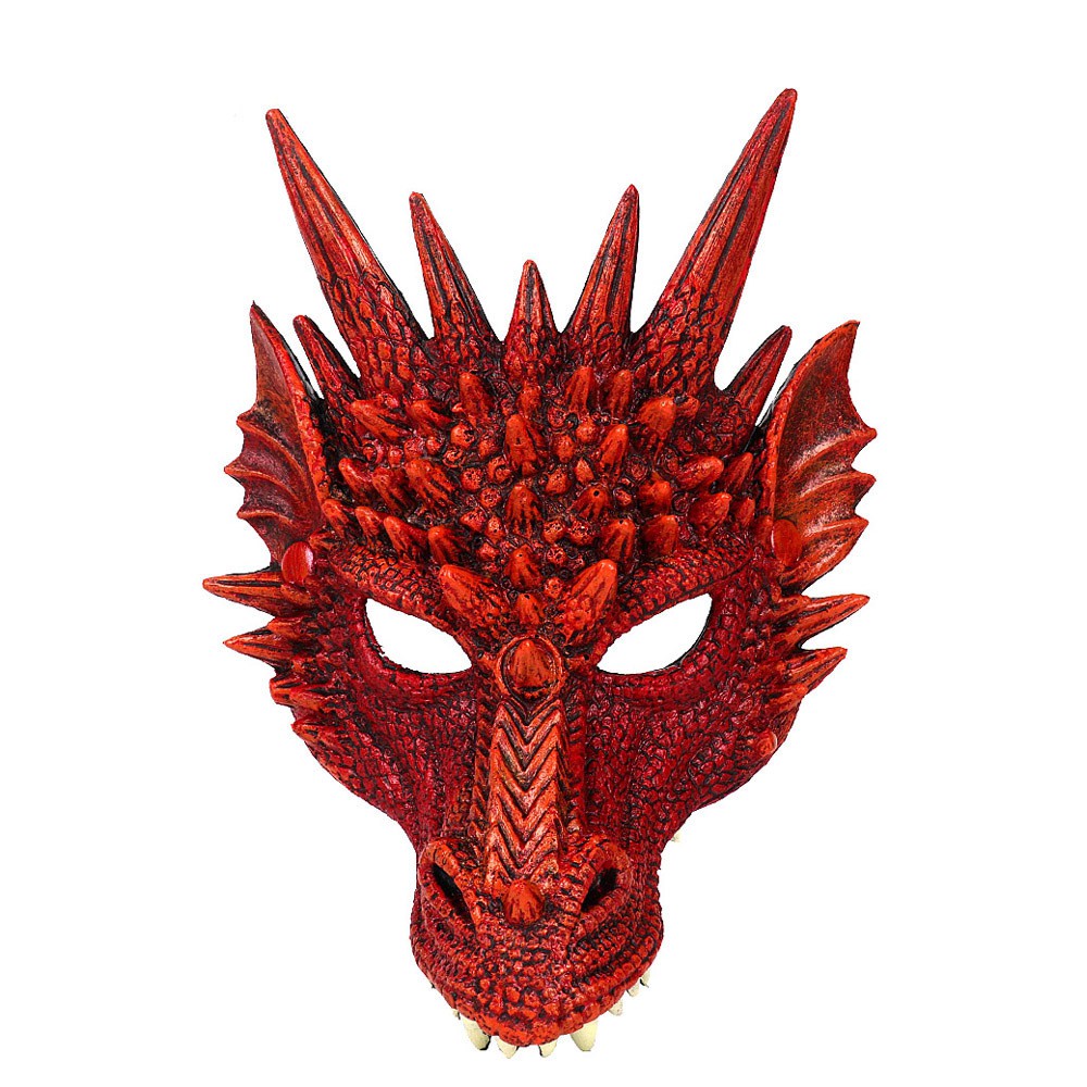 Chào mừng đến với Halloween! Bạn đã sẵn sàng để trở thành một con rồng thật đáng sợ? Với mặt nạ rồng 3D của chúng tôi, bạn sẽ nhận được sự chú ý của mọi người. Cùng xem hình ảnh để trải nghiệm vẻ đẹp và chất liệu độc đáo của chiếc mặt nạ này nào.