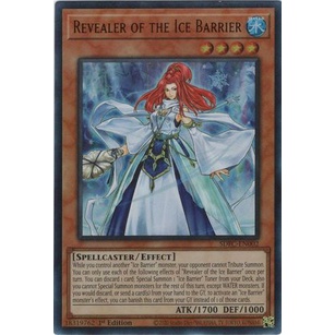 Thẻ bài Yugioh - TCG - Revealer of the Ice Barrier / SDFC-EN002'