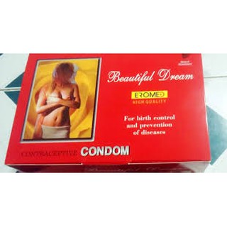 Bao cao su BEAUTIFUL DREAM siêu mỏng - hàng gia đình 120 chiếc (Hồng Kông)