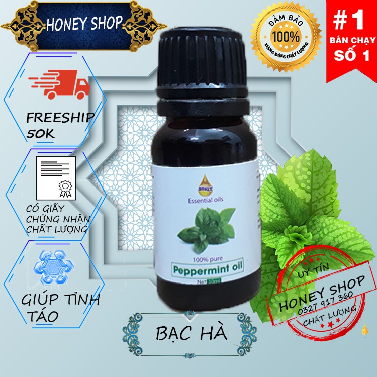 [FREESHIP] Tinh Dầu Thiên Nhiên Nguyên Chất Lọ 10ml - Tinh dầu thơm phòng đuổi muỗi hiệu quả