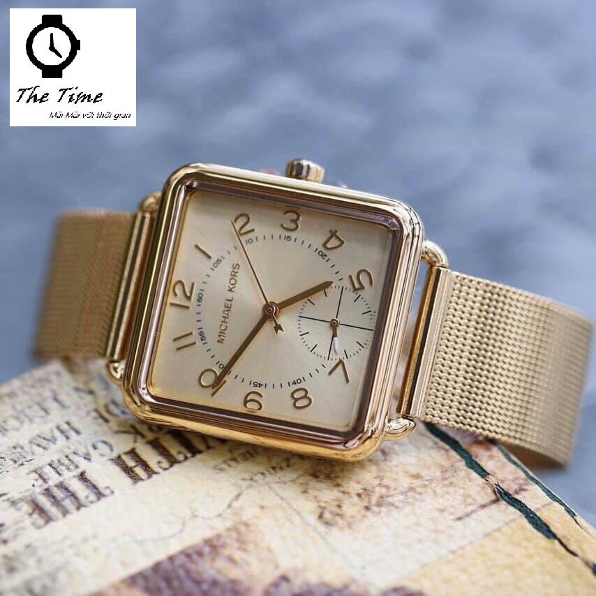 ( Sẵn 2 màu ) Đồng hồ nữ MICHAEL KORS MK3663 &amp; MK3664 Case 31mm. 5ATM