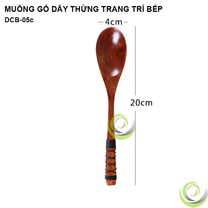 MUỖNG GỖ TỰ NHIÊN SỤ NAM MỘC VINTAGE TRANG TRÍ BẾP ĐẠO CỤ CHỤP ẢNH SẢN PHẨM INS DCB-05