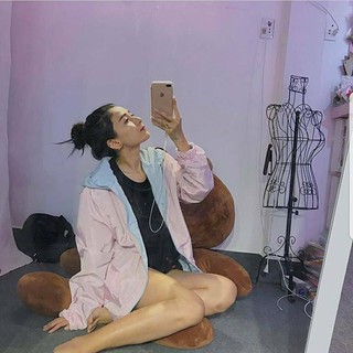 áo khoác dù 2 mặt