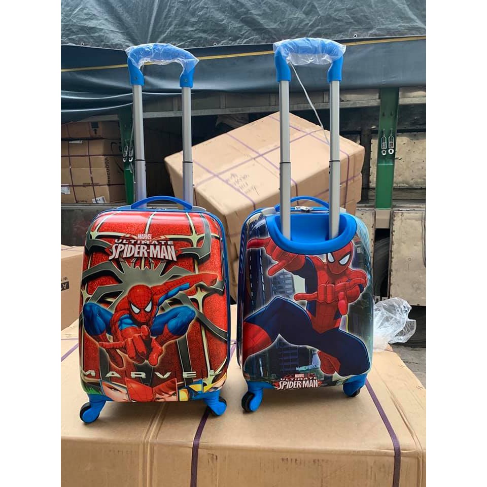 Vali du lịch in hình 2 mặt cho bé. Size 16in