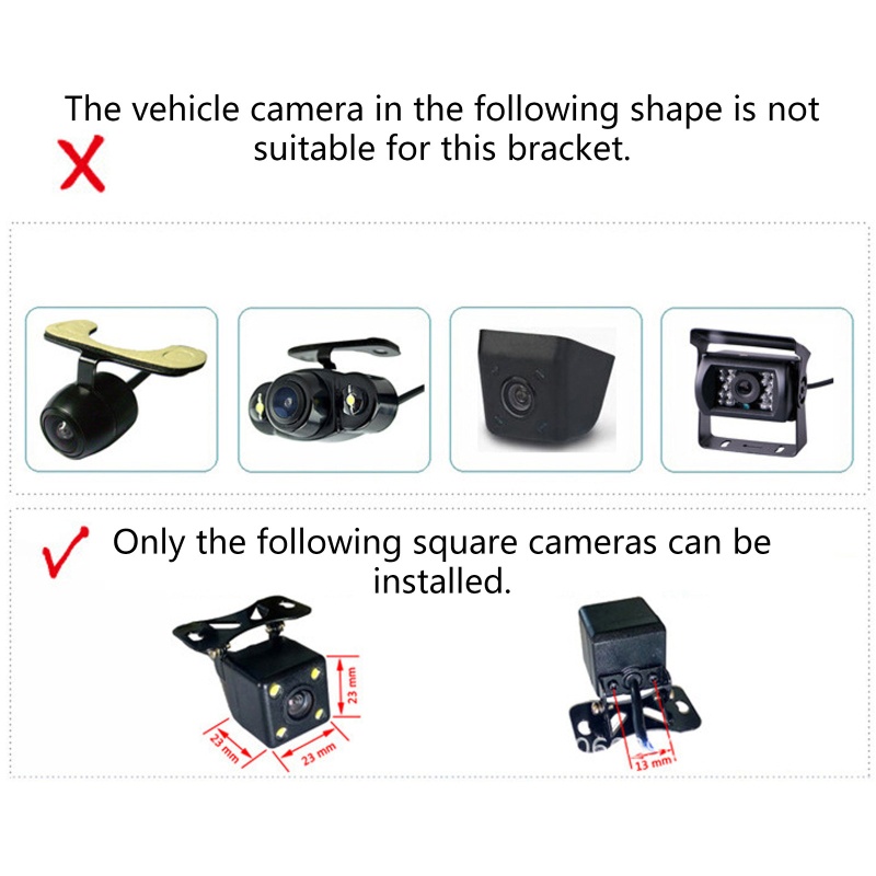 Khung Gắn Camera Chiếu Hậu Cho Xe Hơi CRV Odyssey Fit Jazz HRV