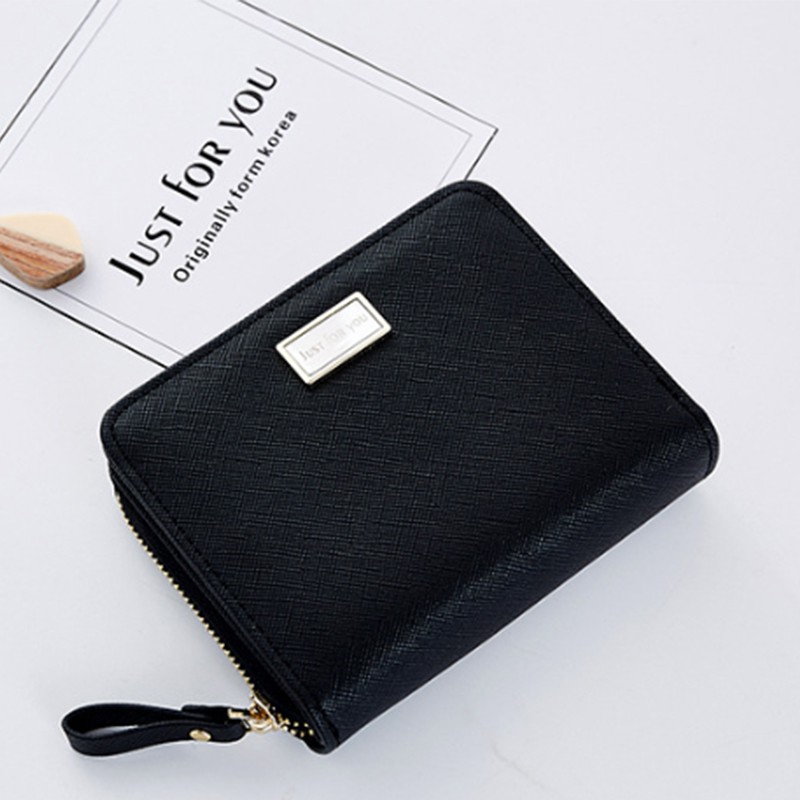 Ví nữ ngắn mini cao cấp FOREVER FOR YOU cute dễ thương nhỏ gọn bỏ túi gập 3 LUVADO VD309 | BigBuy360 - bigbuy360.vn