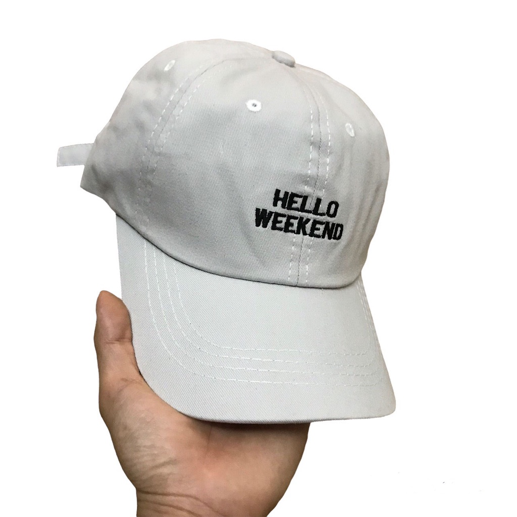 Mũ Lưỡi Trai Chất Vải Xịn Thêu Chữ Phong Cách Hàn Quốc Cực Đẹp Cho Nam Nữ. Sỉ = Lẻ