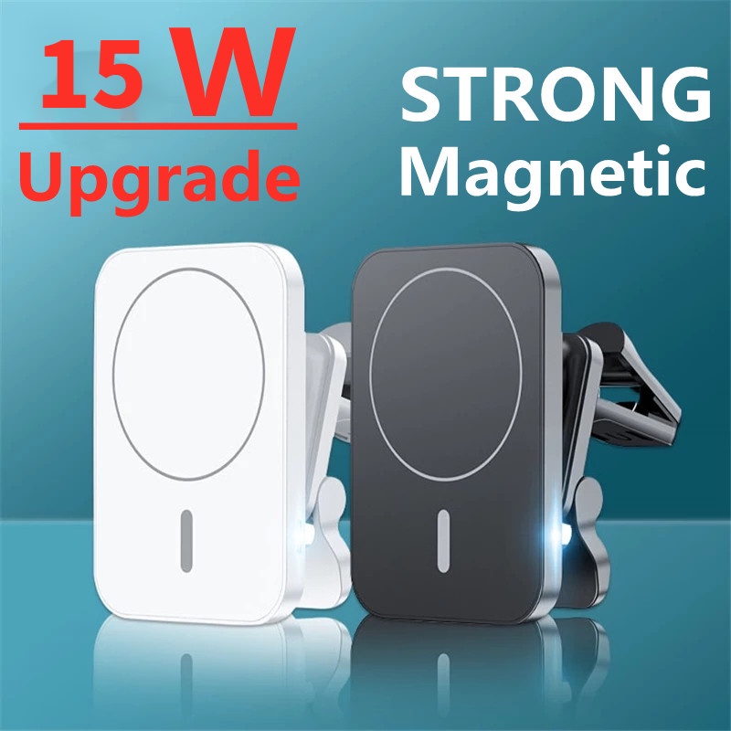 Đế Sạc Điện Thoại Không Dây Có Nam Châm 15W Cho iPhone 12 13 14 Pro Max