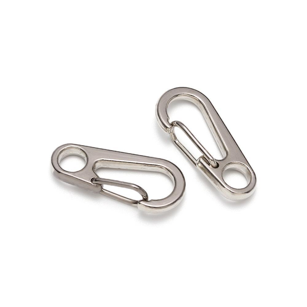 Set 4 / 8 Móc Khóa Carabiner Chữ D Đa Năng Tiện Dụng