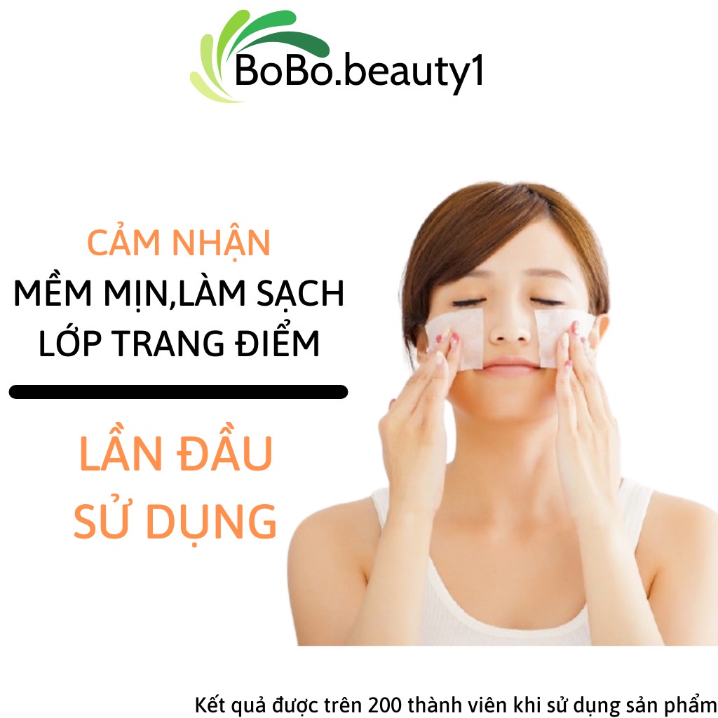 Bông tẩy trang 3 lớp Cotton Pads 222 miếng nội địa Trung