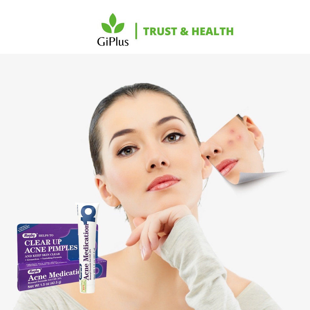 Kem Hỗ Trợ Giảm Và Ngăn Ngừa Mụn Rugby Acne Medication 10% (42.5g/Tuýp)