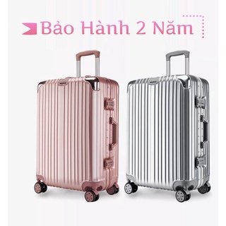 Vali kéo vali du lịch khung nhôm cao cấp chống va đập size 20/22/24/26/28