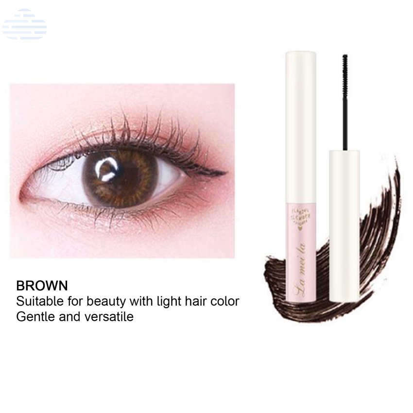1 Mascara Đầu Cọ Siêu Mịn Chống Mồ Hôi Không Nhòe Chuốt Mi Cong Vút Và Dày Hơn