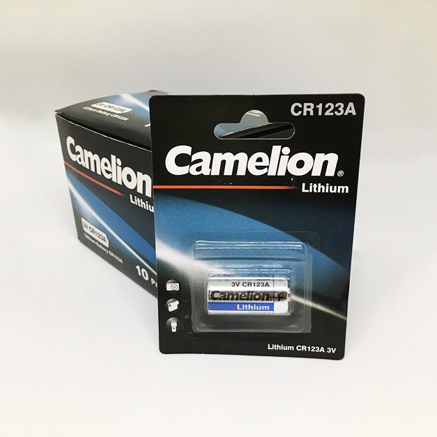 1 Vỉ Pin CR123,CR123A Energizer, Panasonic, Camelion Lithium Hàng Chính Hãng