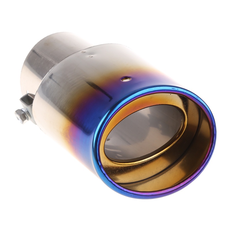 Ống Xả Khí Thải Giảm Thanh Hình Tròn Bằng Inox Chuyên Dụng Cho Xe Hơi