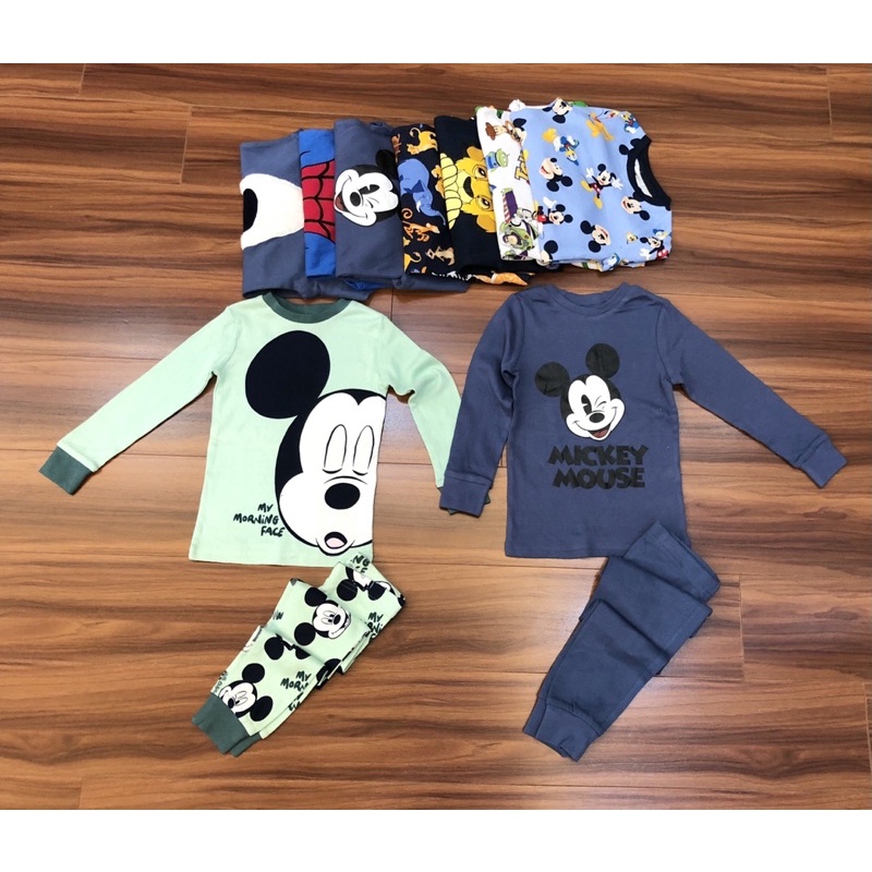 Bộ cotton bé trai