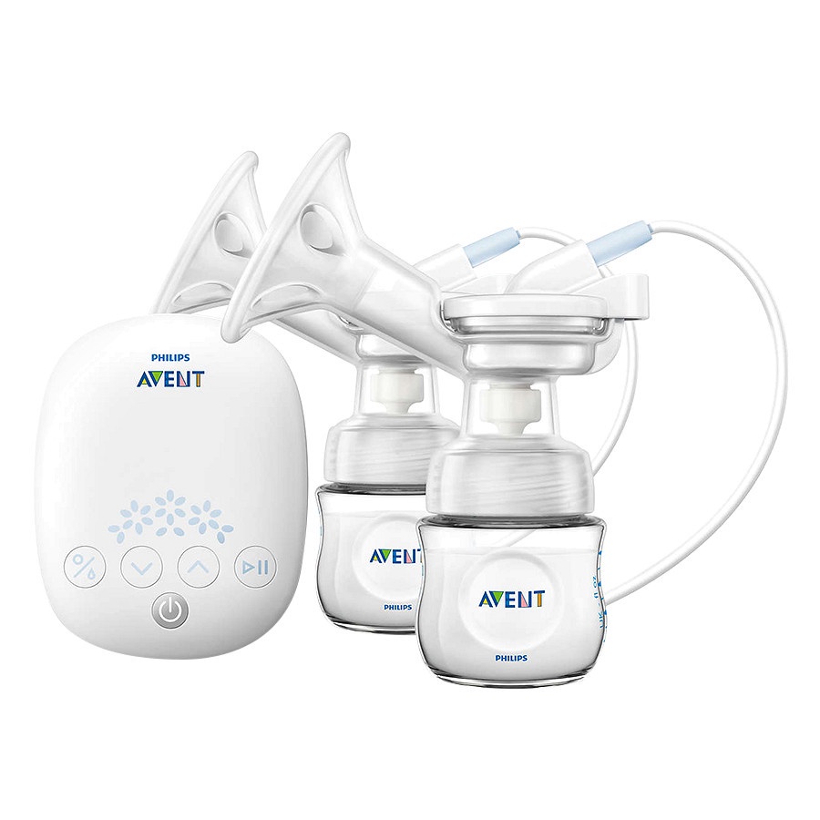 Máy hút sữa điện đôi Philips Avent HOA TUYẾT