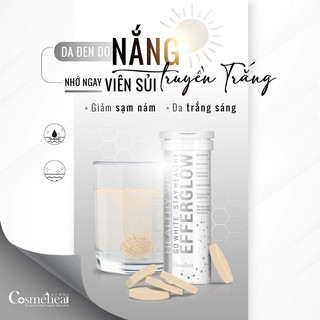Viên sủi truyền trắng da EFFERGLOW Cosmeheal