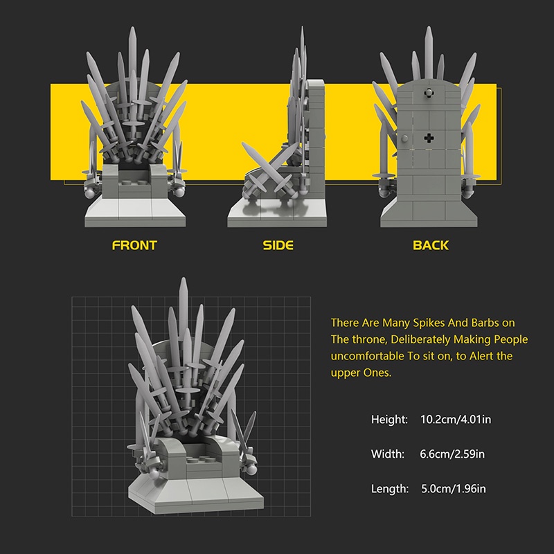 Bộ Đồ Chơi Xếp Hình Game of Thrones MOC-18100