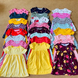 CS-Váy cotton Old Navy bé gái cambodia xuất xịn ( không chọn mẫu)