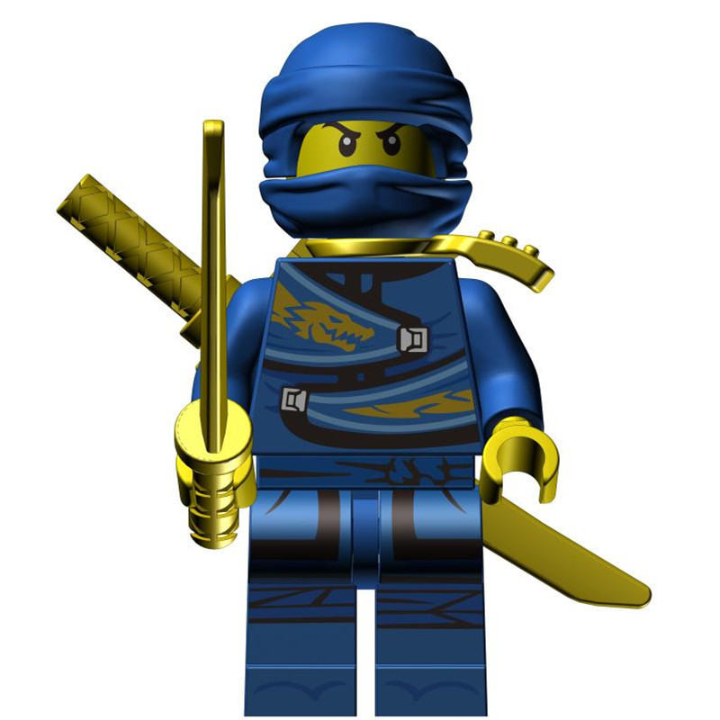 GOROCK Khối mô hình lắp ghép lego mini nhân vật Ninja chiến đấu đồ chơi giáo dục vui nhộn cho bé