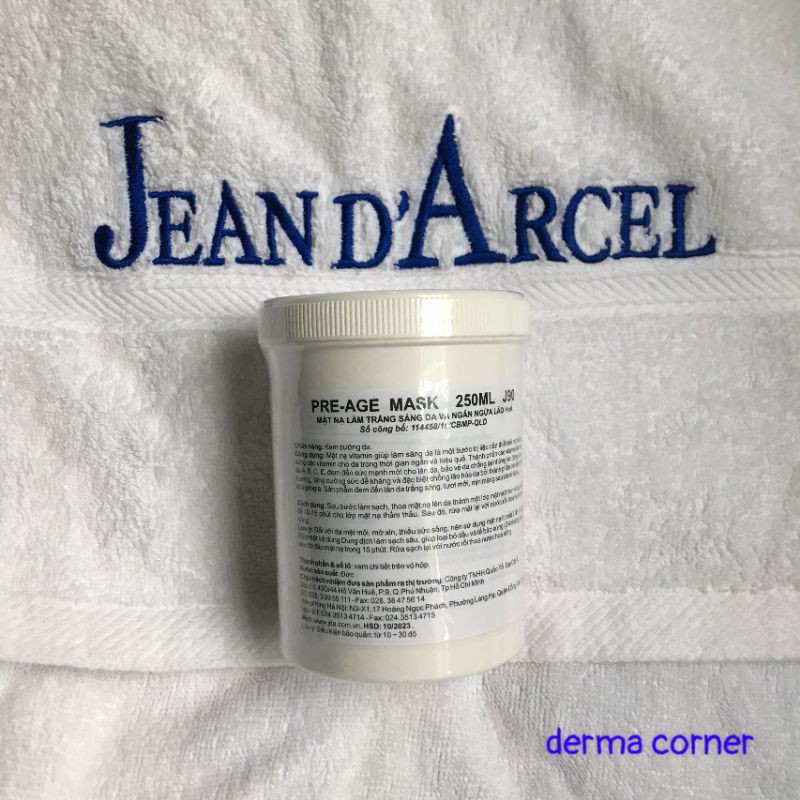 MẶT NẠ TRẮNG SÁNG DA JEAN D'ARCEL PRESTIGE PRE - AGE MASK 250ml