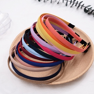 Bờm tóc vải màu trơn bản nhỏ xinh đẹp Hàn Quốc ANNA