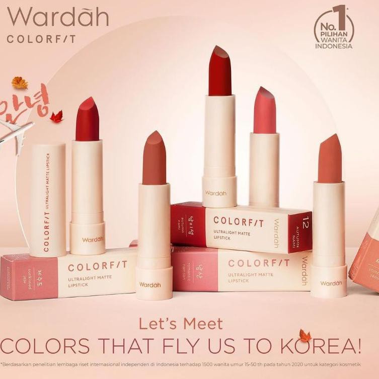 (Hàng Mới Về) Son Lì Siêu Nhẹ Màu Sắc Thời Trang Hàn Quốc Thương Hiệu Wardah | BigBuy360 - bigbuy360.vn