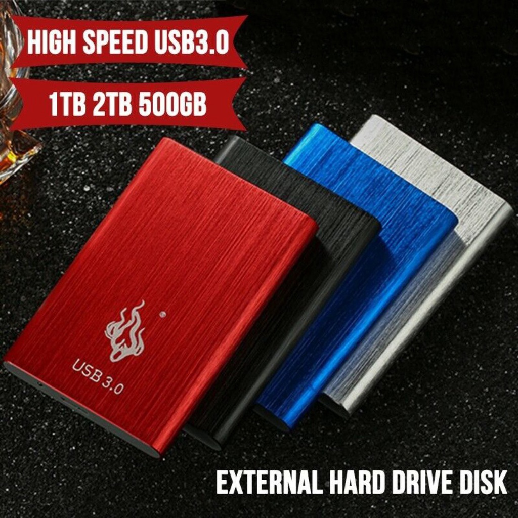 Ổ Cứng Ngoài Usb 3.0 2tb 1tb Hdd 2.5 '' Cho Pc Windows | BigBuy360 - bigbuy360.vn