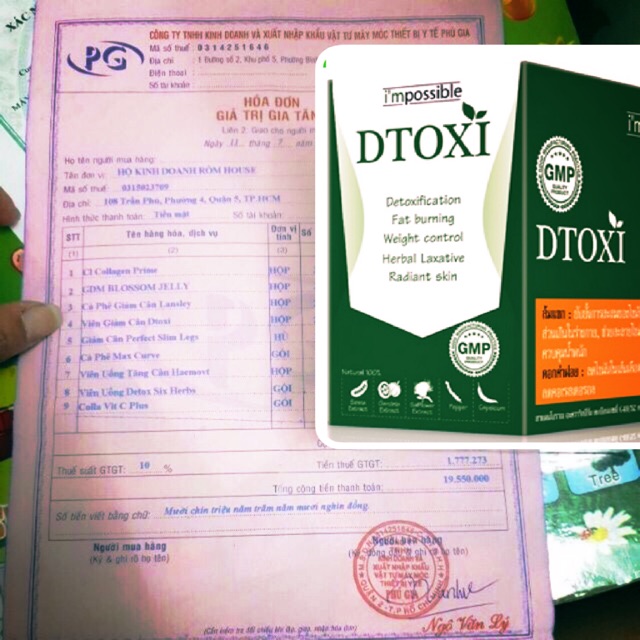 1 Vỉ- Giảm Cân Thải Độc Dtoxi Thái Lan | BigBuy360 - bigbuy360.vn