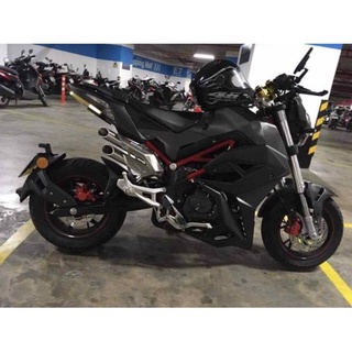 Cánh chim liền mỏ cày mẫu suông gắn benelli tnt 125 mv agust demon 110