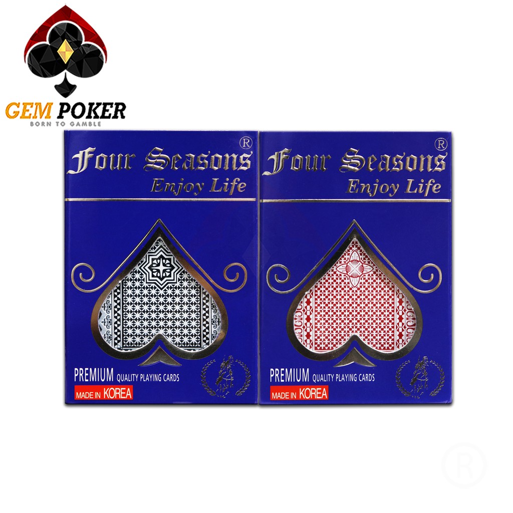 🃏 BÀI TÂY NHỰA HÀN QUỐC FOUR SEASONS 🃏