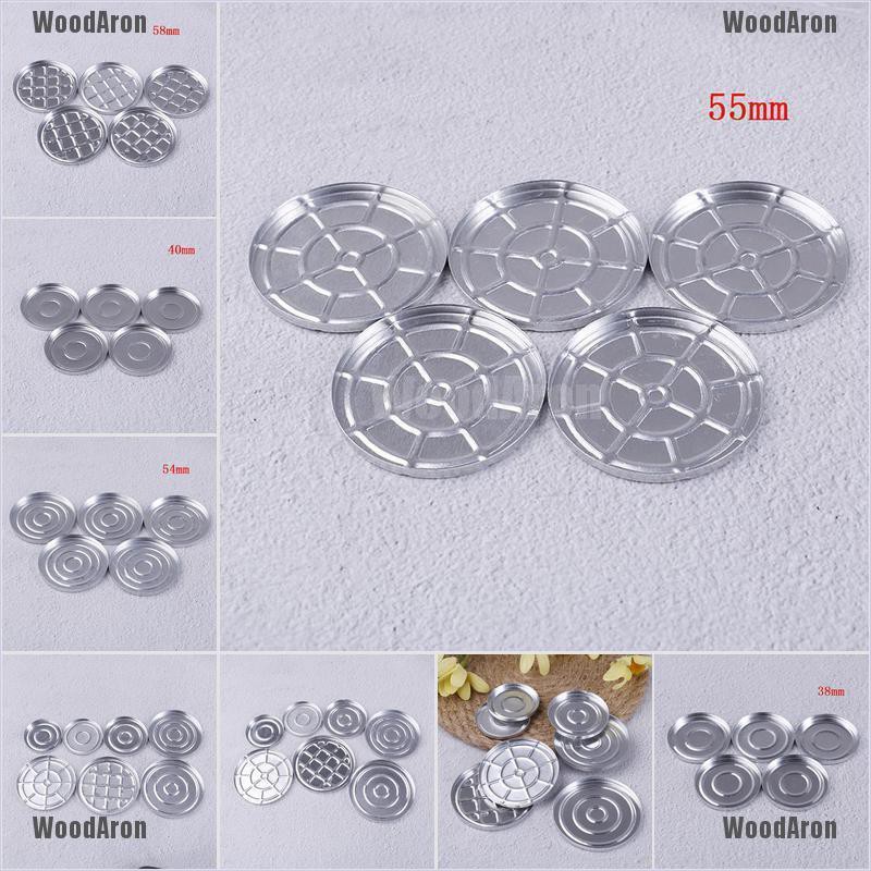 set 5 khay dùng đựng phấn mắt hình tròn tiện dụng