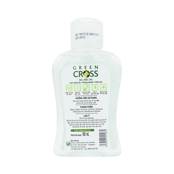 Gel Rửa Tay Khô Green Cross Kids Hương Trái Cây 100ml | BigBuy360 - bigbuy360.vn