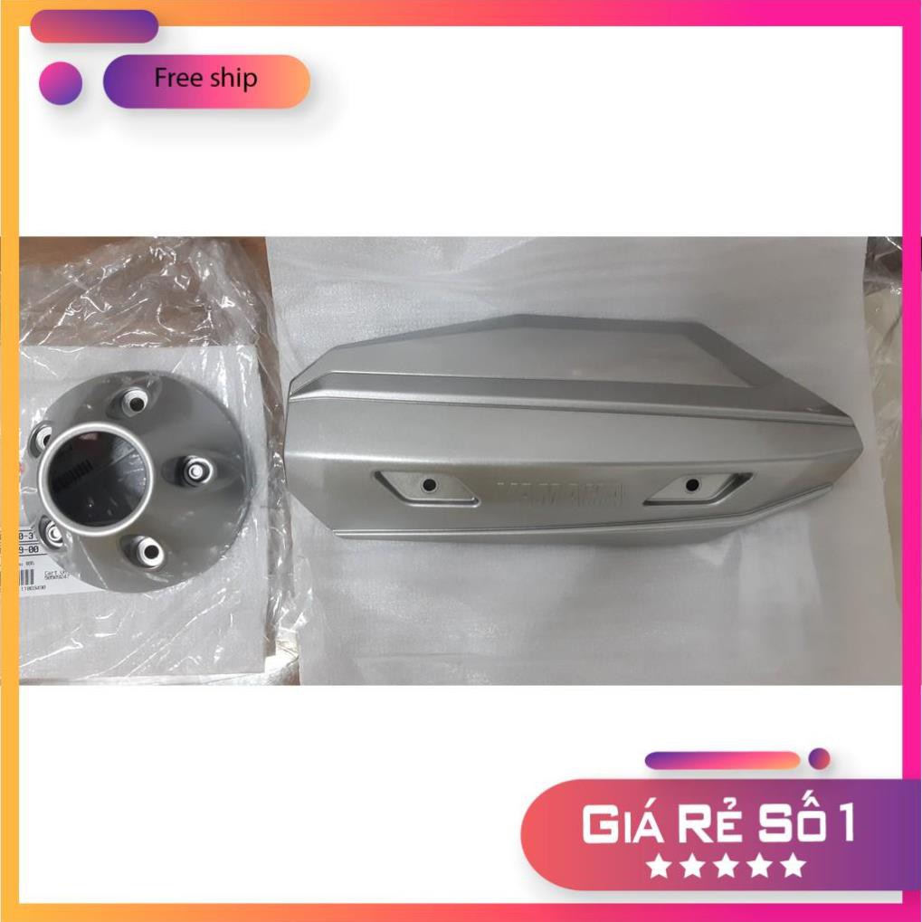 FREEShip Che bô (Ốp bô ống xả) Luvias Fi chính hãng Yamaha