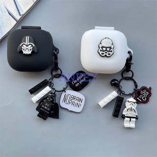 Case for Beats Fit pro / Studio Buds / Powerbeats Pro Vỏ bảo vệ hộp sạc tai nghe hình Samurai bằng silicon mềm chống sốc chống thấm nước Beats Fit Pro/Powerbeats Pro/Studio