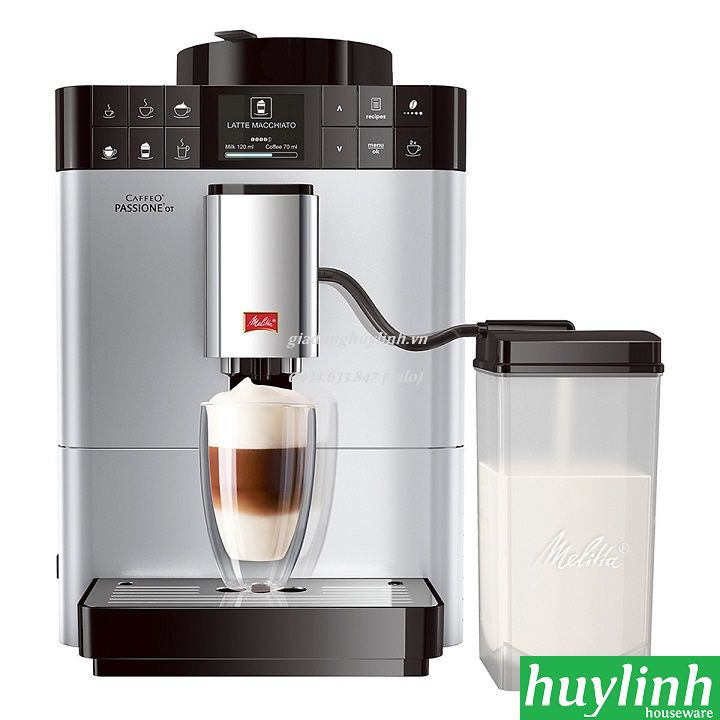 [Mã ELHAMS5 giảm 6% đơn 300K] Máy pha cà phê tự động Melitta Passione OT - One Touch