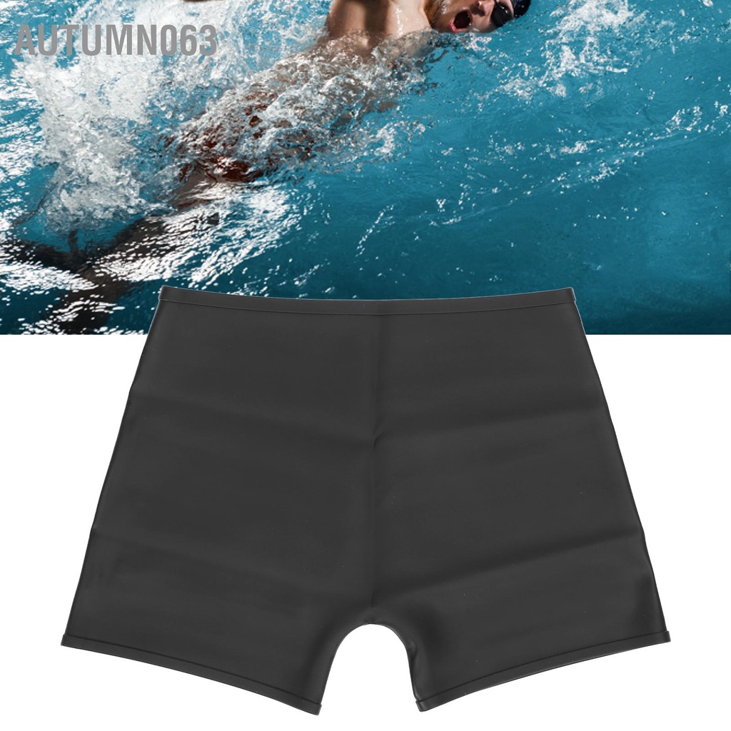 Phụ nữ bơi lội silicone ngắn chống thấm nước Quần short 4 góc cho mùa hè Autumn063