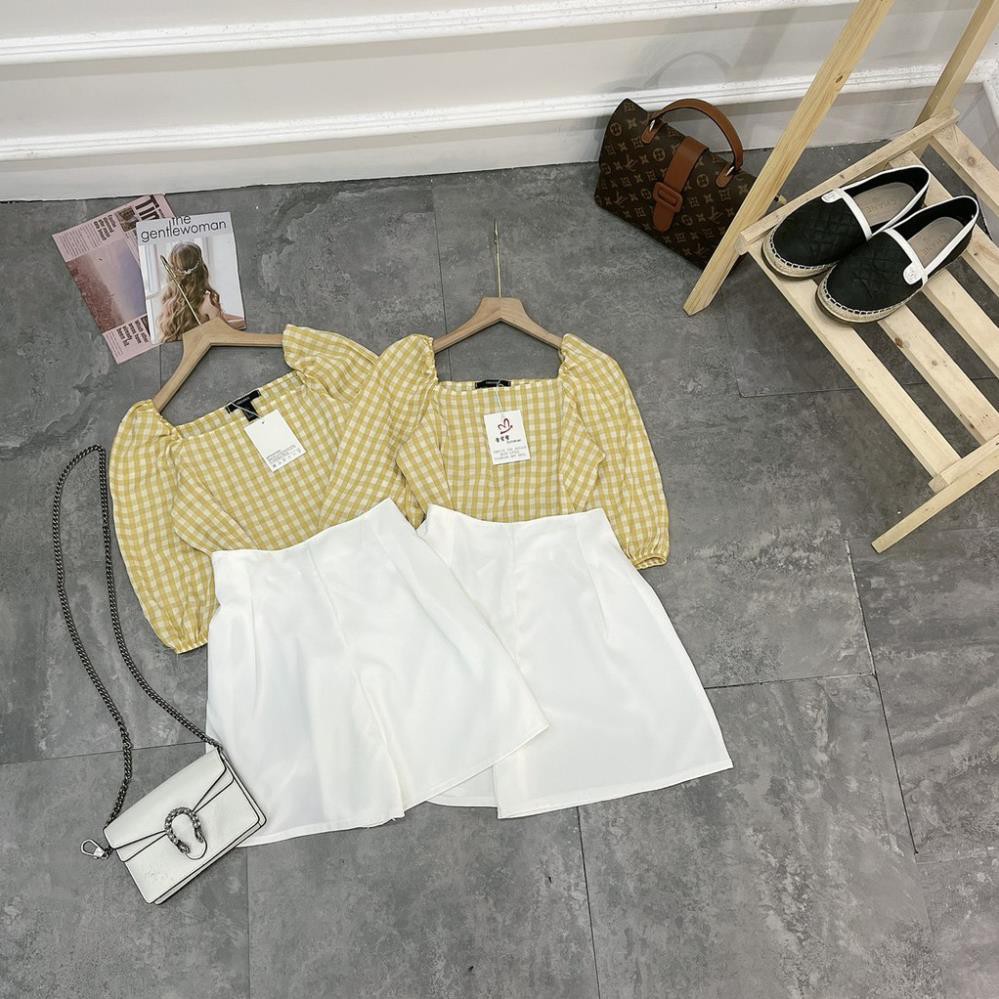 Set đồ nữ cá tính, set quần sóc áo quây đi chơi sang chảnh mùa hè đẹp YA162