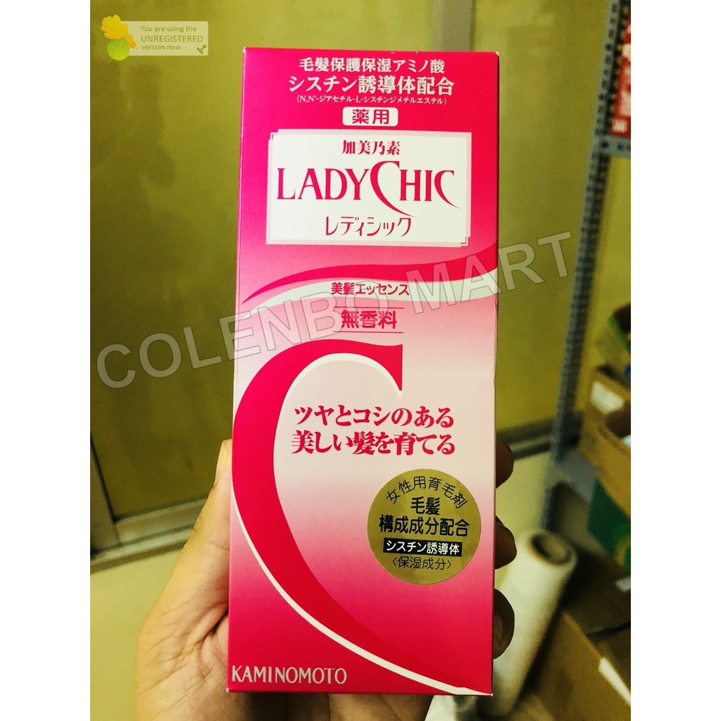 Thuốc mọc tóc NỮ Kaminomoto ladies chic 180ml