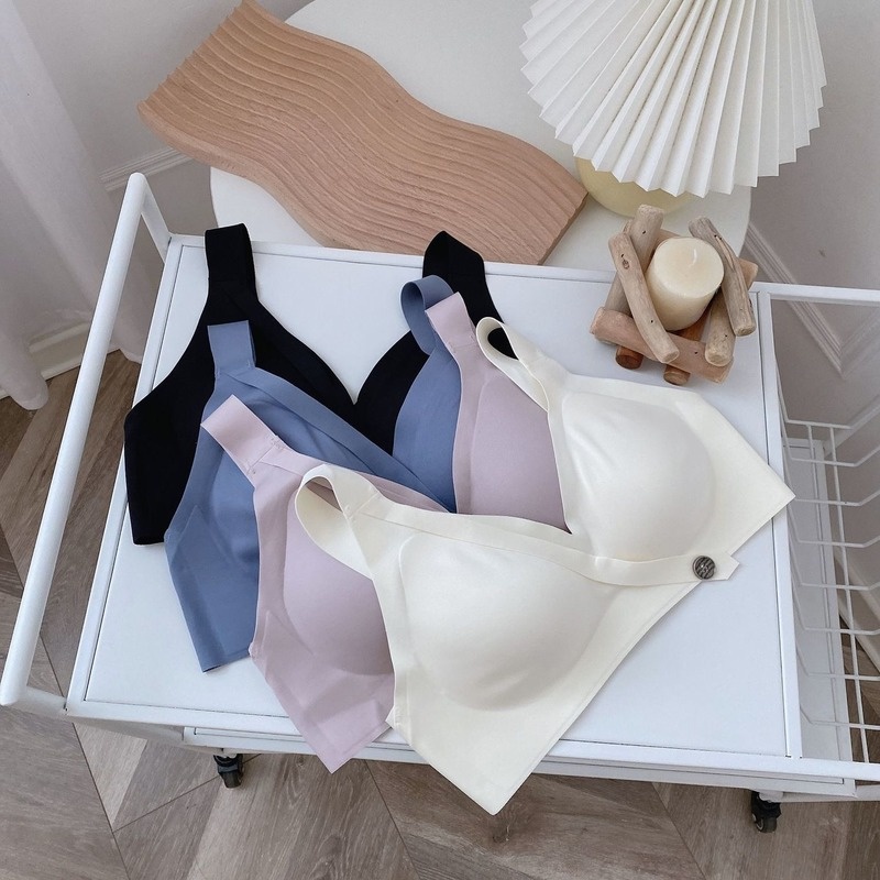 Áo Lót Thể Thao Nâng Ngực Không Đường May Chống Chảy Xệ Dành Cho Nữ